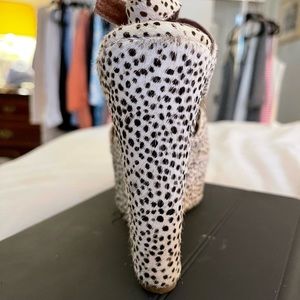 Jeffrey Campbell fur wedges